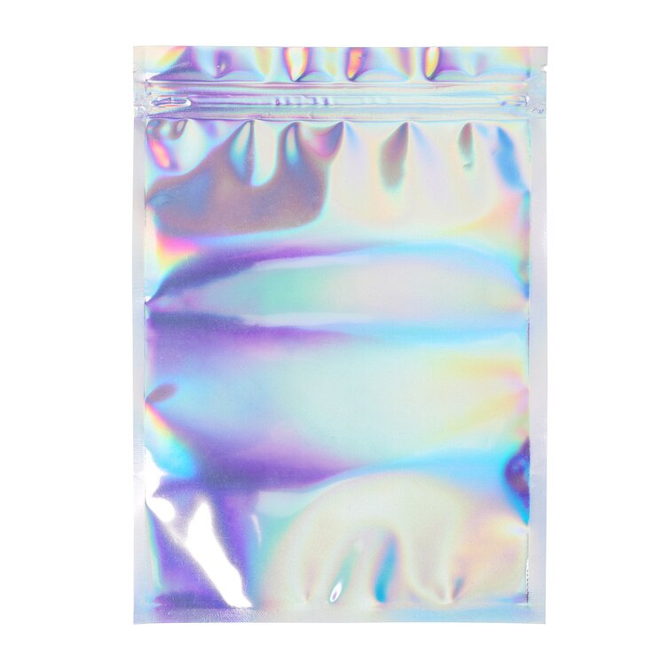 Holographic ziplock best sale bags near me